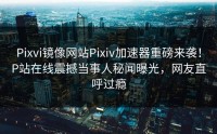 Pixvi镜像网站Pixiv加速器重磅来袭！P站在线震撼当事人秘闻曝光，网友直呼过瘾